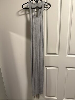 lululemon athletica Light Grey Racerback Maxi Dress